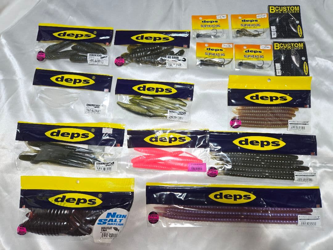 BASSCAMP様　☆DEPS 　一誠　O.S.P　レインズ　39点ワーム等