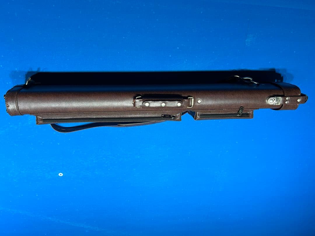 ビリヤード　メッズキューケース ブラウン