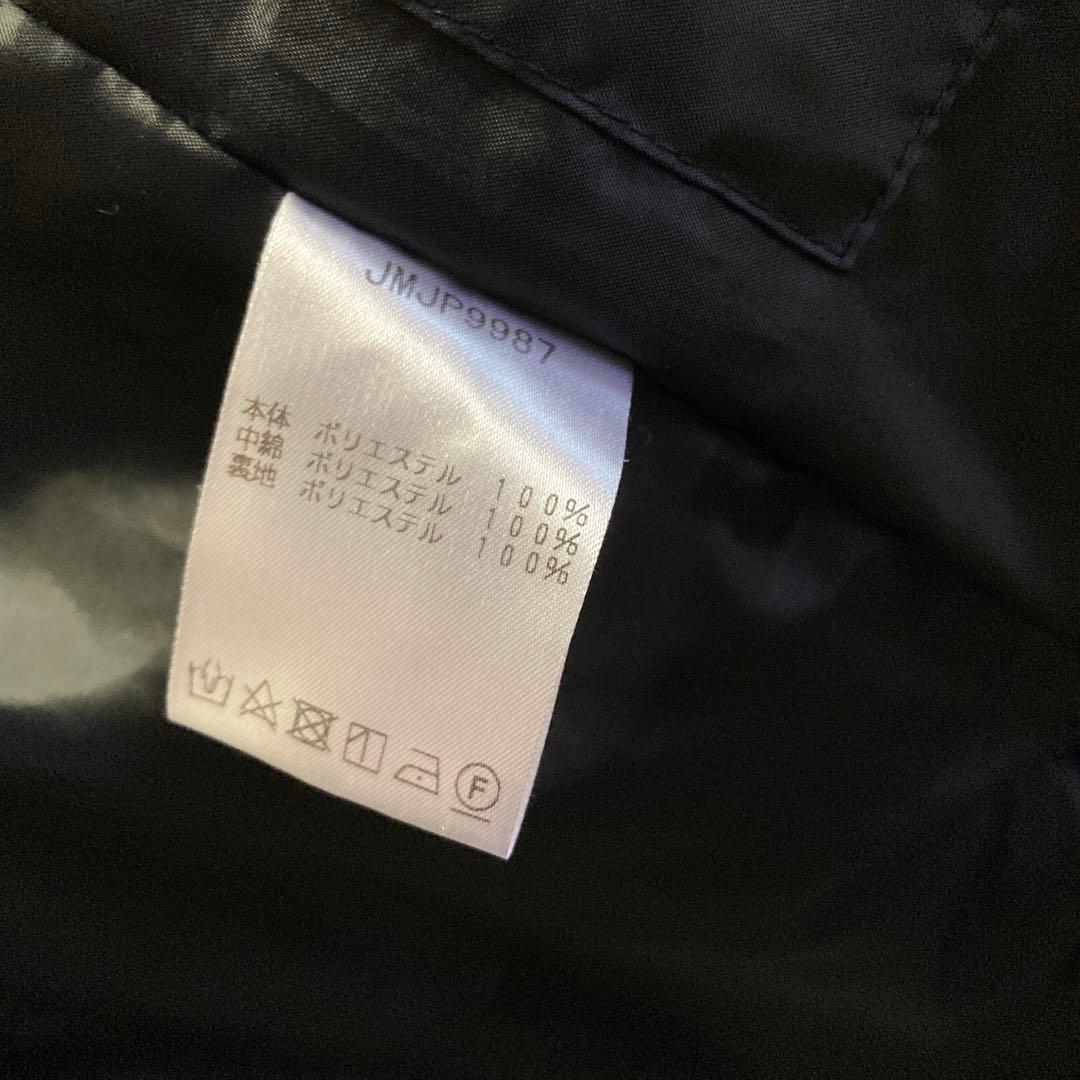 ニューバランス　ブラック ベンチコート　Mサイズ　帽子　ロゴ　防寒着