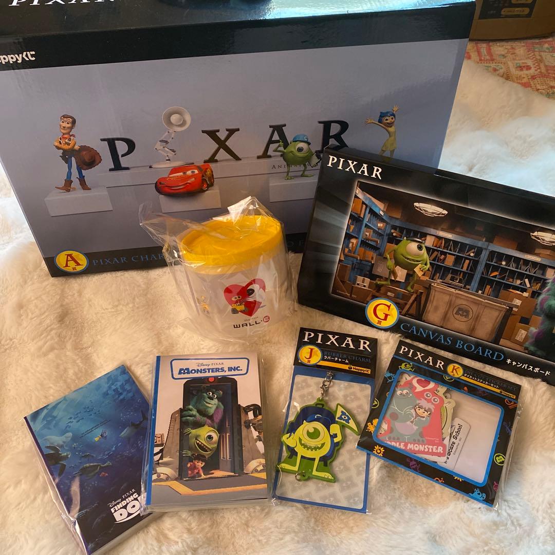 【値下げ】ピクサー1番くじ A賞+モンスターズインク+ウォーリー＋ニモ