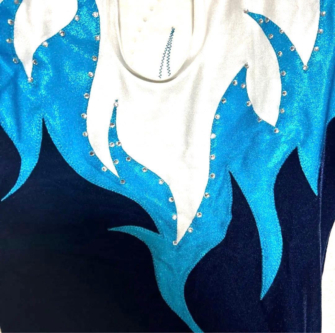 競技用　レオタード　袖なし