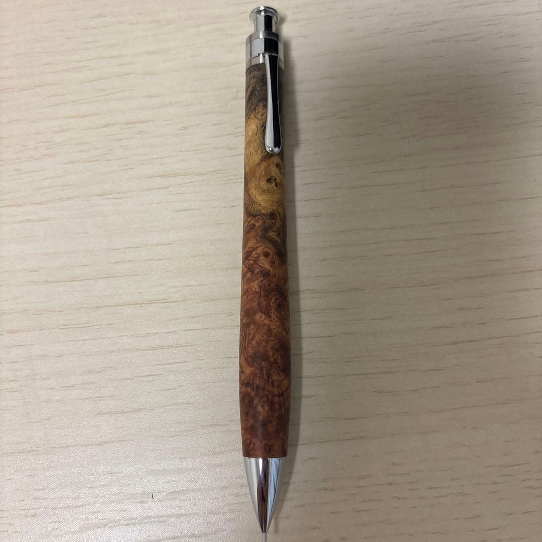 工房楔　花梨紅白　0.5mm シャープペン