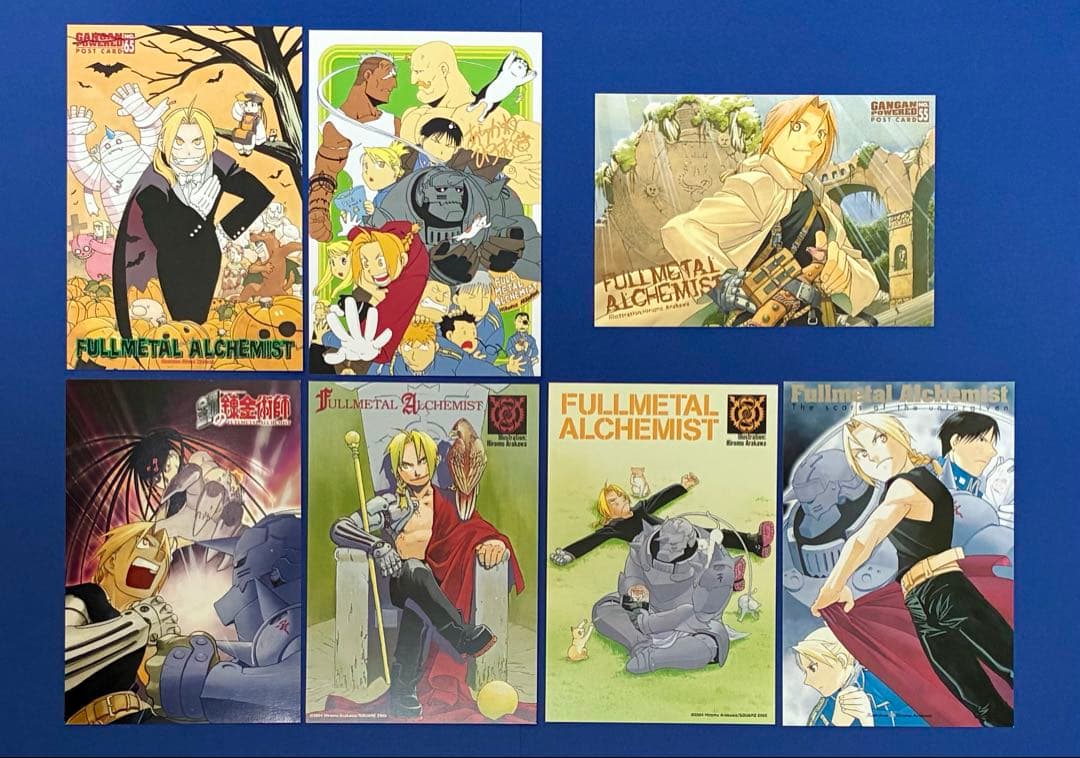 鋼の錬金術師 オリジナルバインダー ポストカード