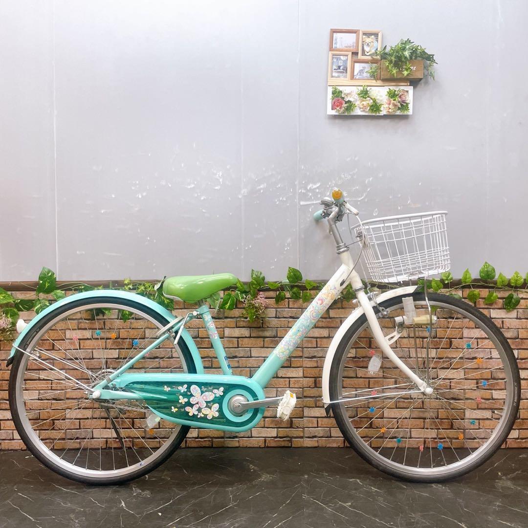 【28】子供車 ブリヂストン ECOPAL グリーン 24インチ