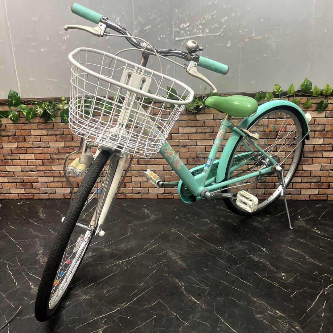 【28】子供車 ブリヂストン ECOPAL グリーン 24インチ