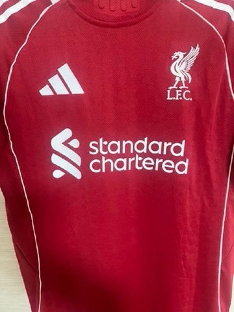 【新品未使用】エキティケ　リバプール　25/26　選手仕様　PL仕様ユニフォーム