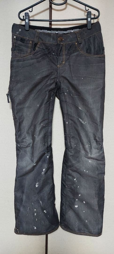 美品 686 スノーボードパンツ デニム風