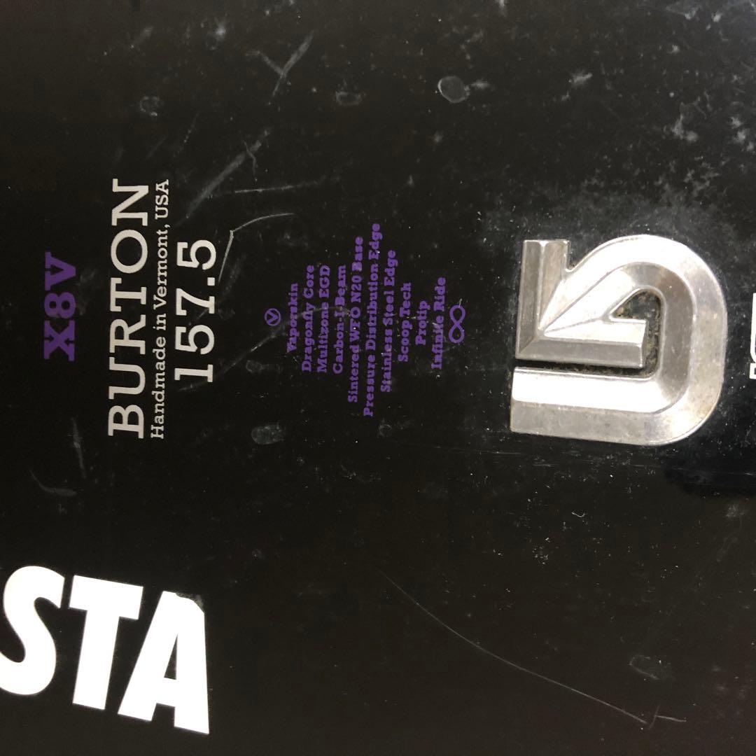 【希少モデル】Burton X8V スノーボード 157.5cm バートン