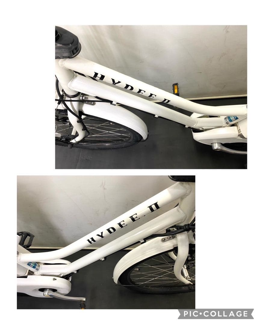 1年保証 送料無料　ブリヂストン　ハイディ2 26インチ　白　電動アシスト自転車