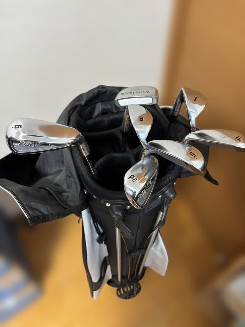 アイアン、パター、ゴルフバッグセット