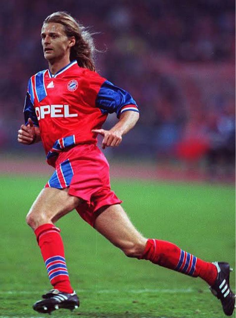 サッカー　1993-95 バイエルンユニホーム　　ゲームシャツ