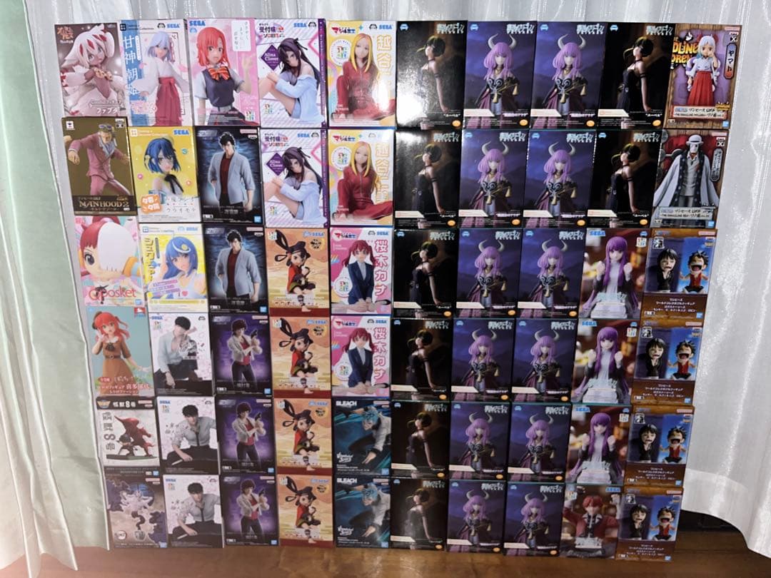 アニメキャラクター フィギュア 60体セット