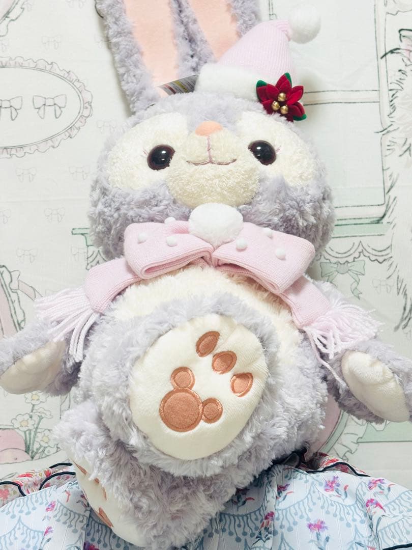 ディズニーステラルーぬいぐるみMサイズ‼️クリスマス 2019タグ付