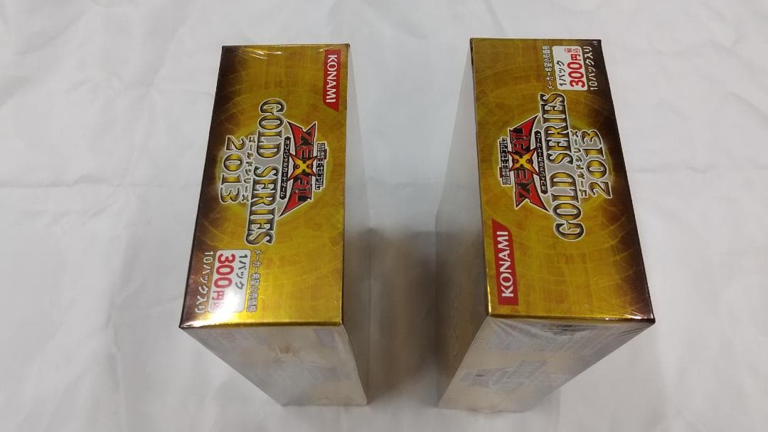 遊戯王ゼアル ゴールドシリーズ2013 未開封BOX ２個セット