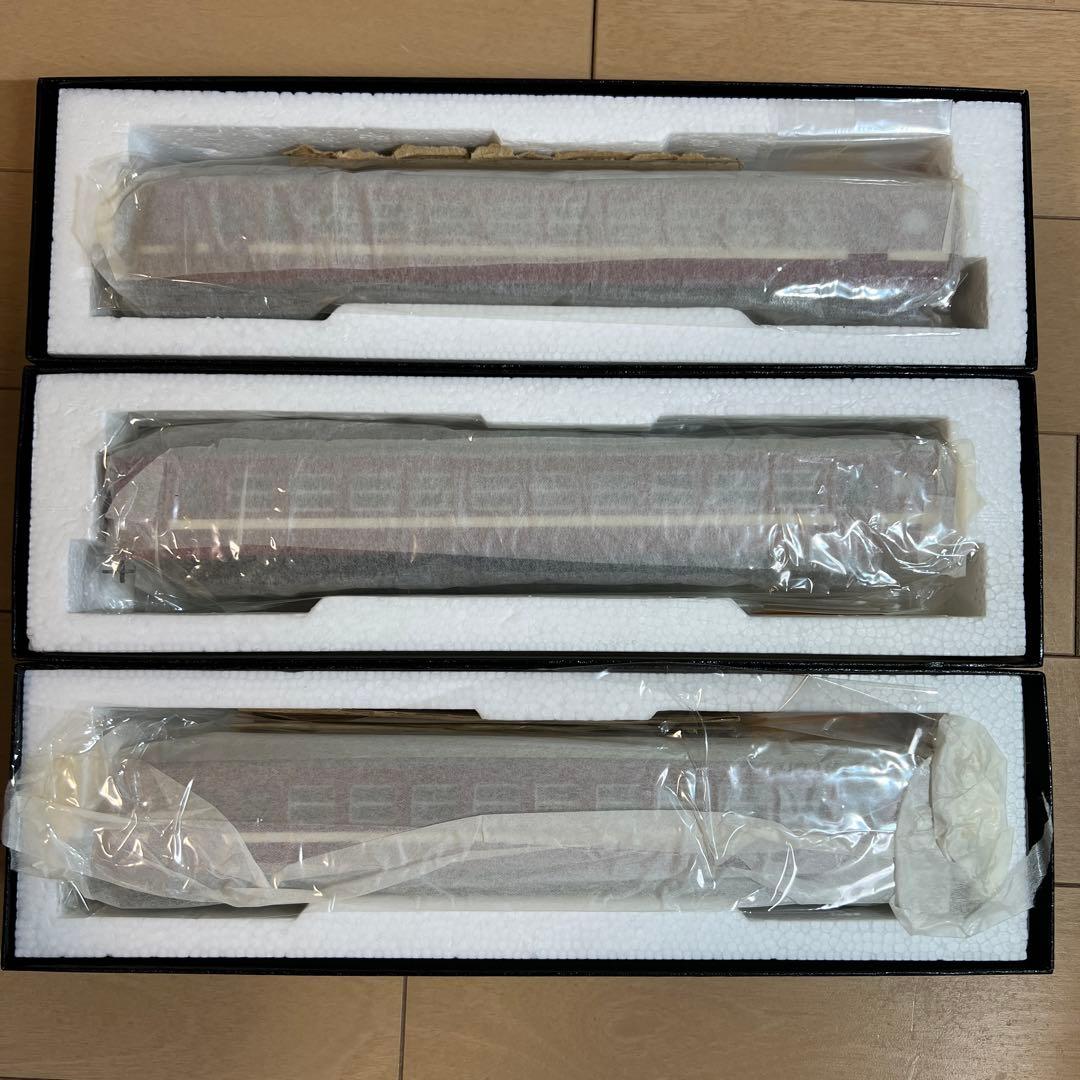 鉄道模型　ＨＯゲージ　カツミ　交直流急行形電車　クモハ475形　北陸線色　3両