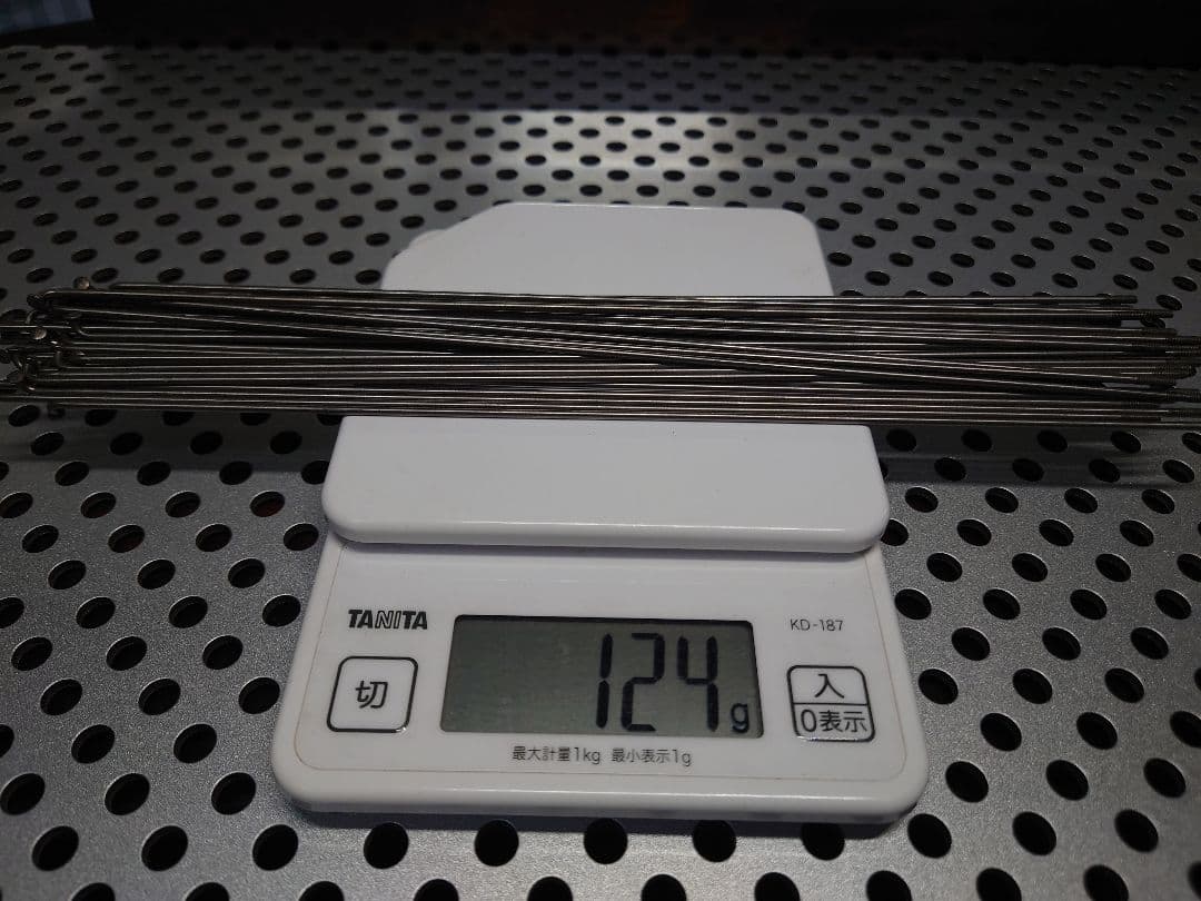 オールドパーツ 激レア 星チタンスポーク 2㎜ 266㎜ 14番 32本