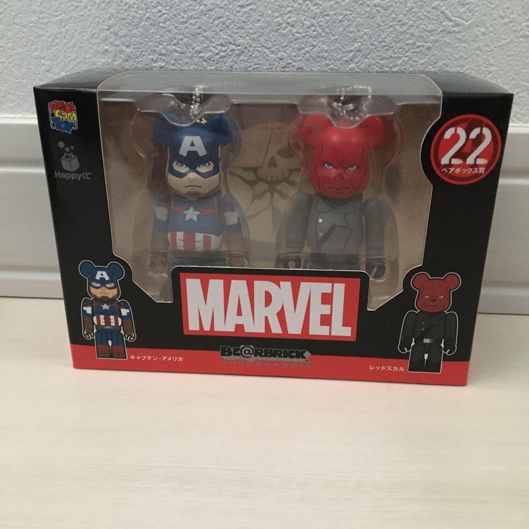 ベアブリック 新品　アイアンマン　ペアボックス　5種 コンプリートセット