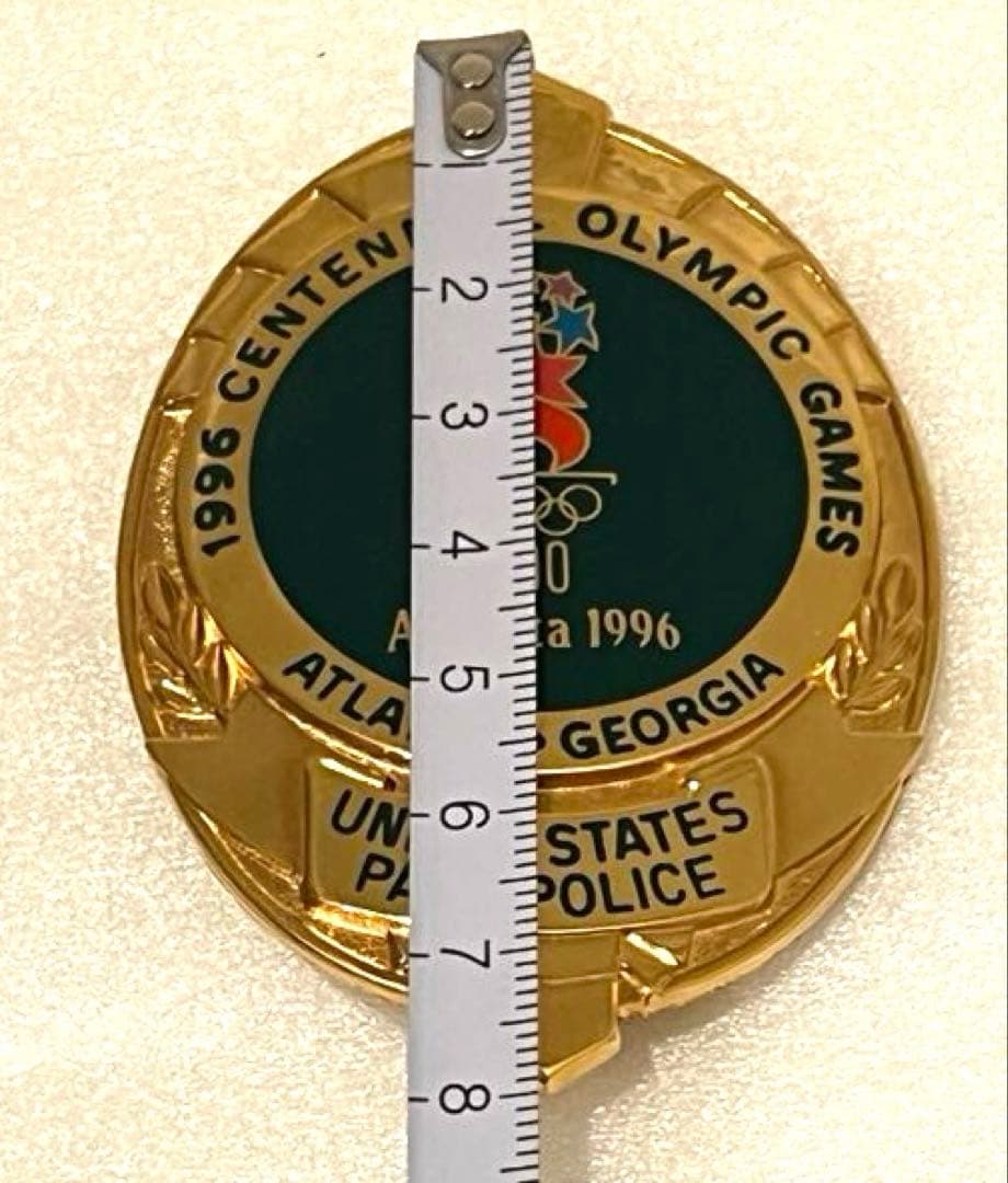 （レア）1996 PARK POLICEアトランタオリンピック記念　バッジ