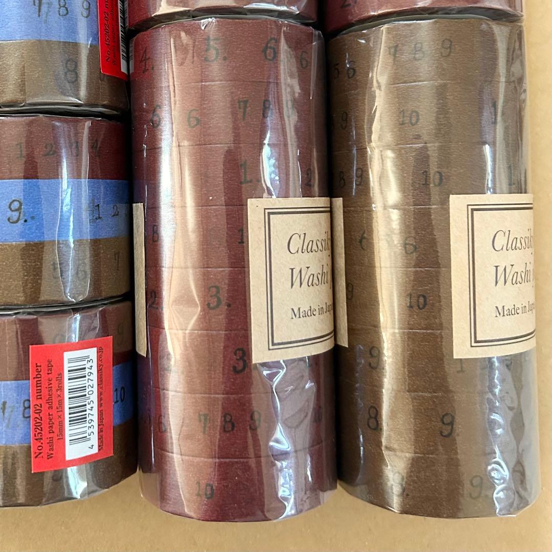 【130個】倉敷意匠 マスキングテープ（井上陽子、関美穂子 夜長堂 他）