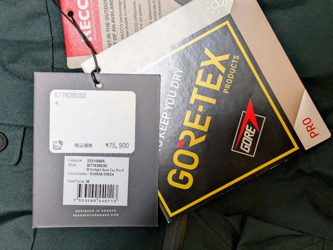 スキー PeakPerformance Vislight Gore-TexPro