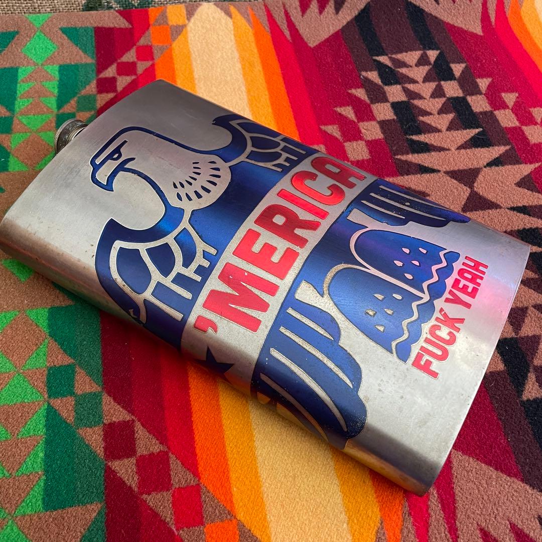 特大BIGサイズ！70's〜アメリカヴィンテージ　ウォッカボトルUSA酒イーグル