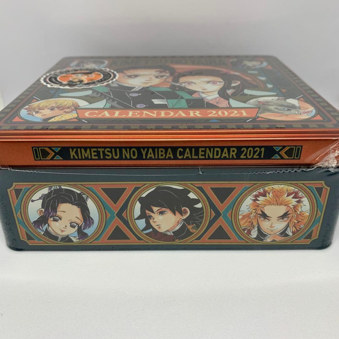 鬼滅の刃 コミックカレンダー2021 特製 缶入り 日めくりカレンダー