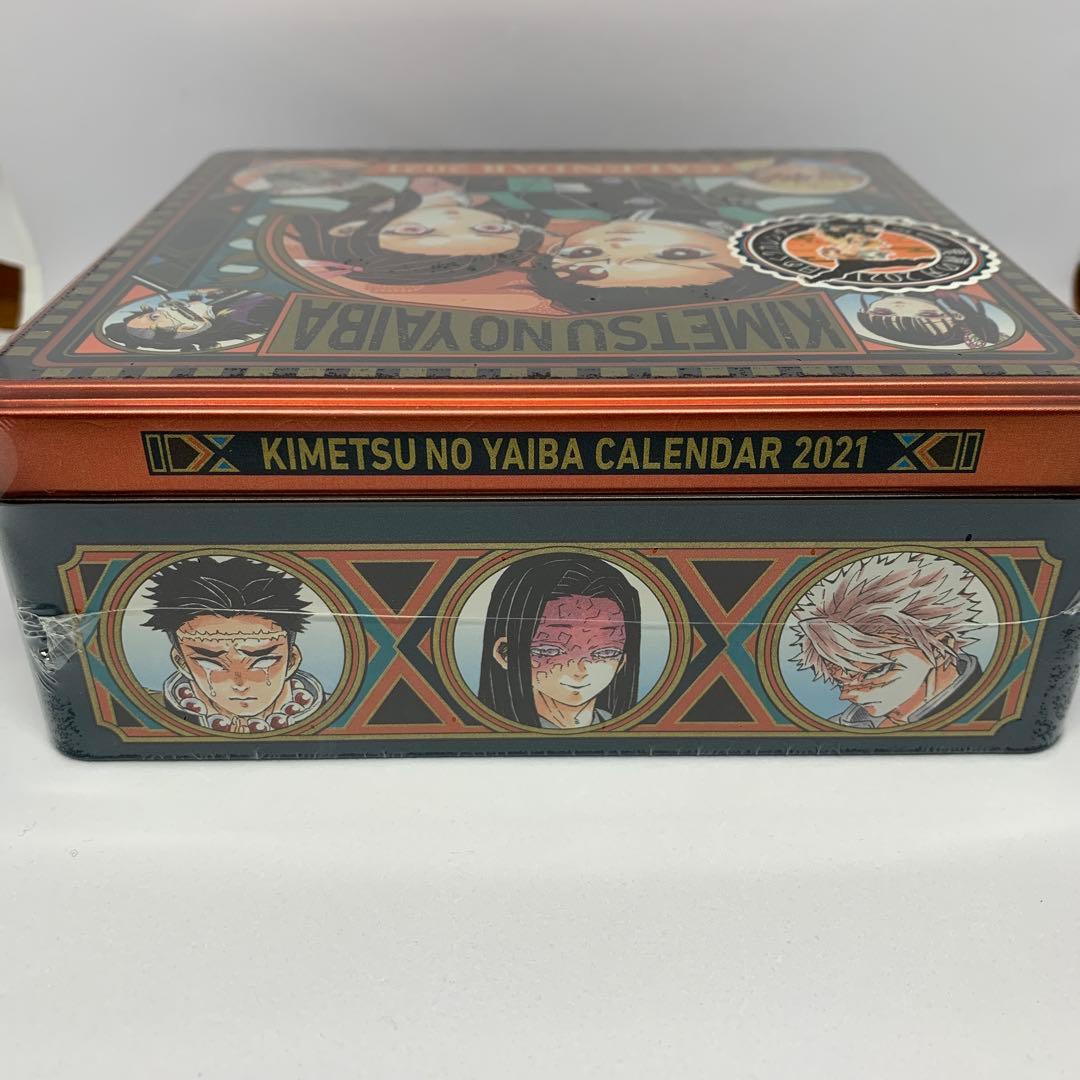 鬼滅の刃 コミックカレンダー2021 特製 缶入り 日めくりカレンダー
