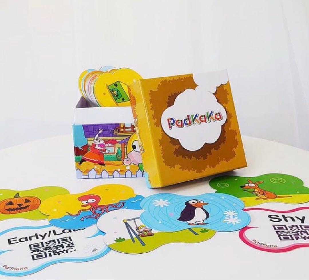 単語カード　幼児・子ども用　英語教材『PadKaKa（パッドカカ）』新品！
