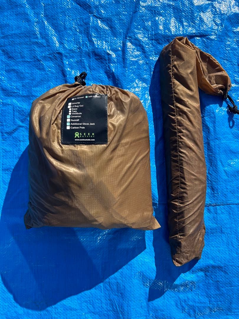 【未使用品】SEEK OUTSIDE シマロン テント ブラウン