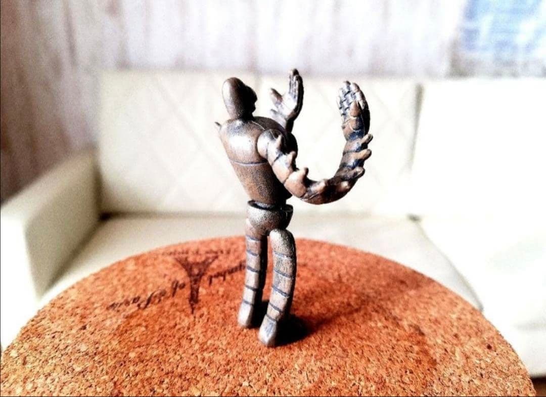 天空の城ラピュタ　ジオラマセット　ロボット兵 城　フィギュア　アクアリウム　♦１