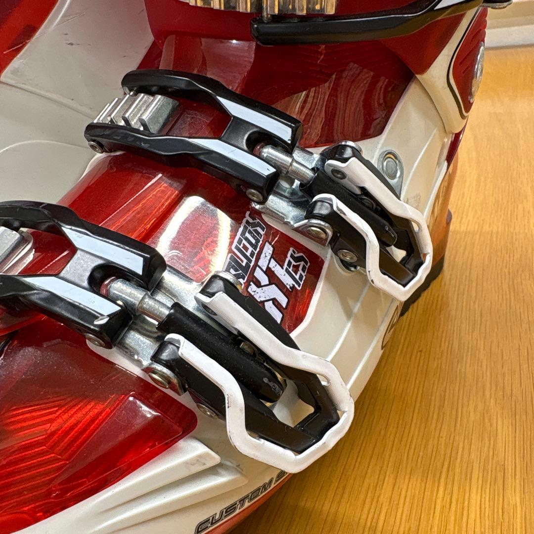 SALOMON FALCON XT CS スキー用ブーツ、レッド/ホワイト