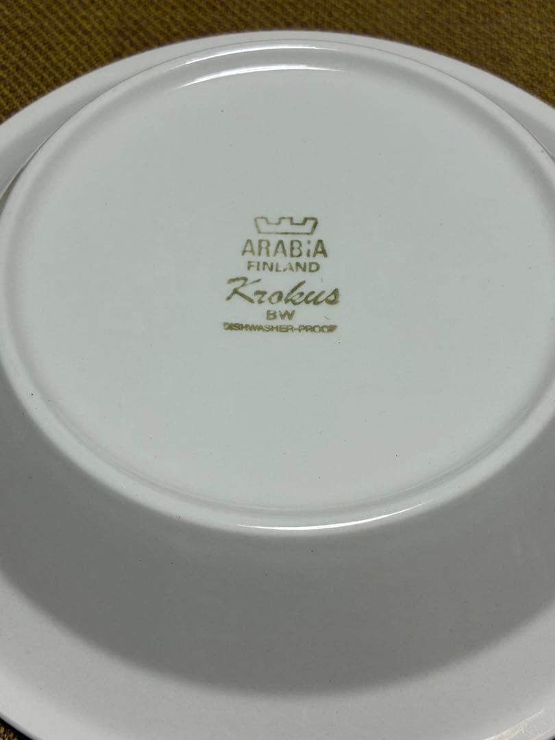 ARABIA クロッカス　ボウル　希少美品
