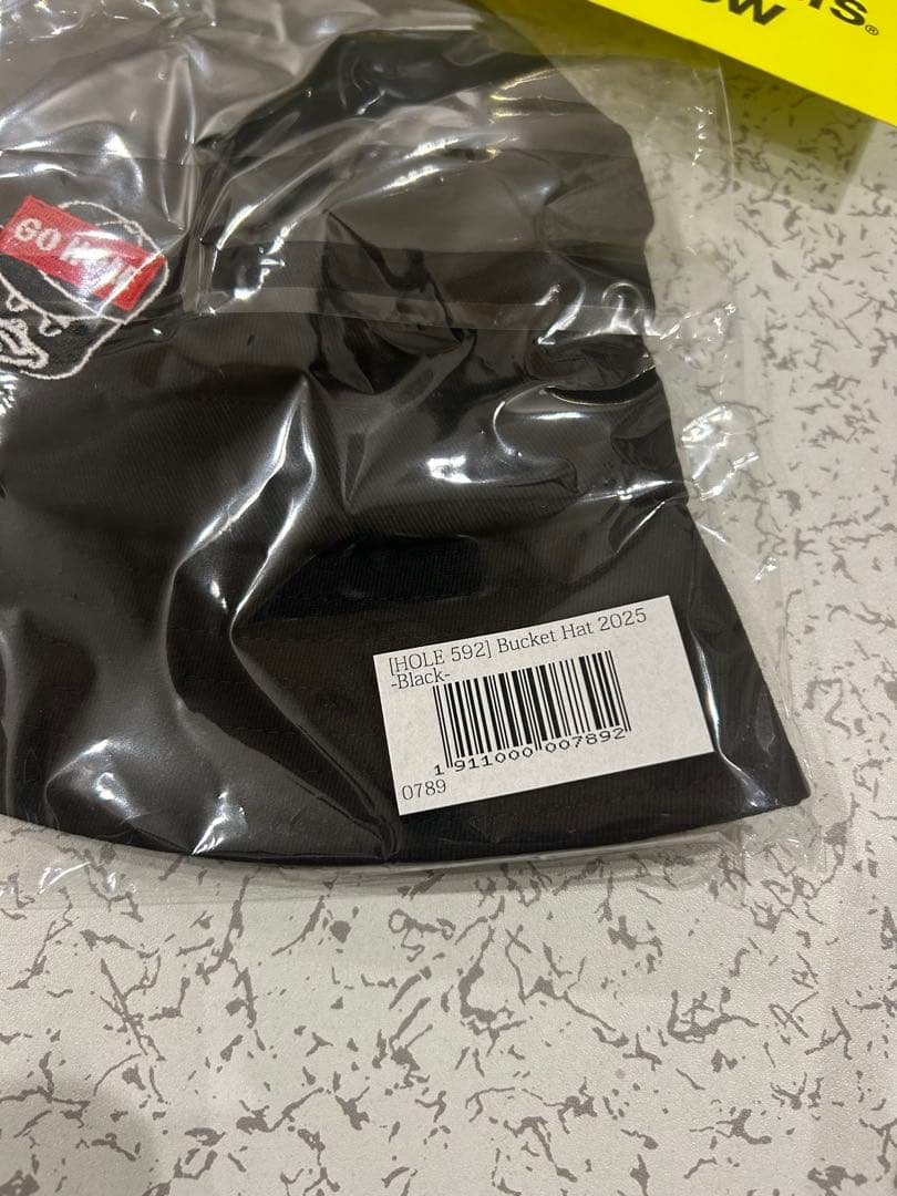 golfickers バケットハット ブラック HOLE592 ゴルフィッカーズ