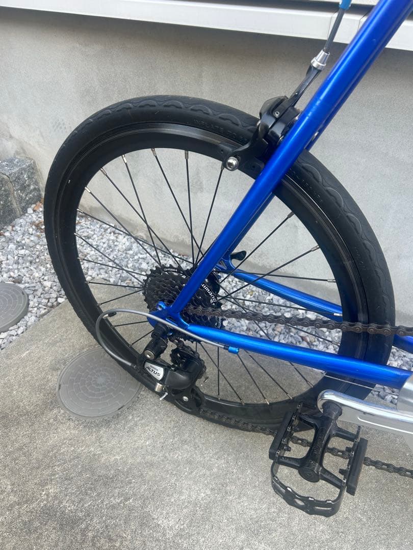 FUJI 2015年 HELION オーシャンブルー50cm ミニベロ直接お渡し