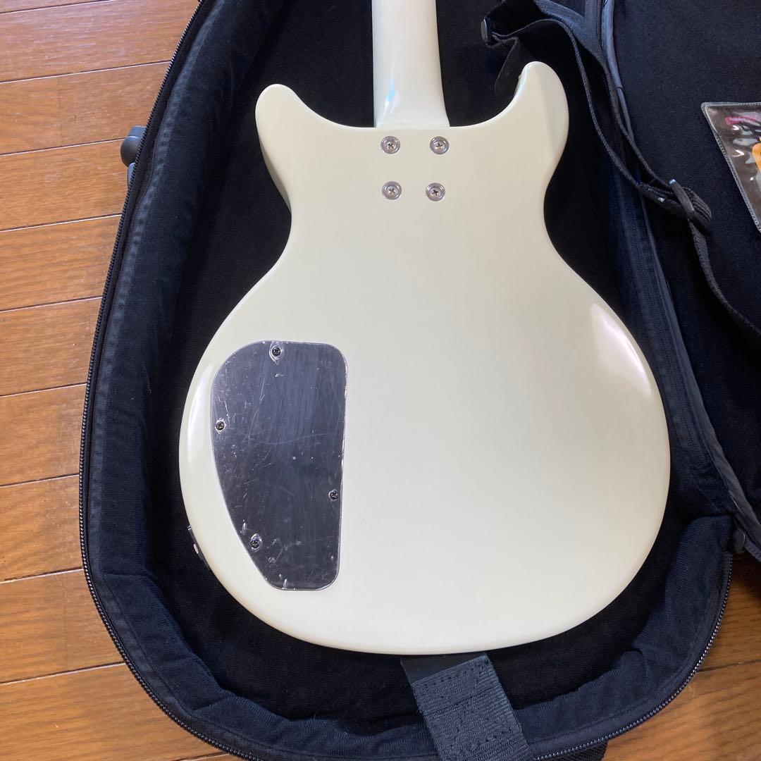 Mavis エレキギター ホワイト ギターケース付き