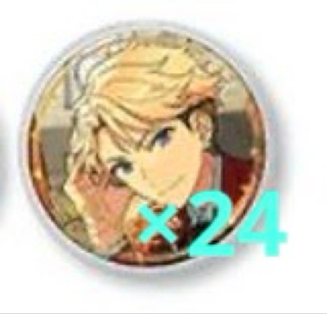 あんスタ 鳴上嵐 5周年記念缶バッジ 24個、鳴上嵐缶バッジ、パシャこれセット