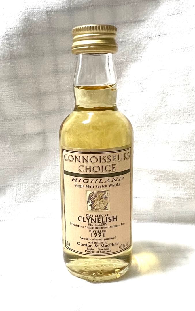 GORDON&MACPHAILミニボトル スコッチウィスキー1991 1990