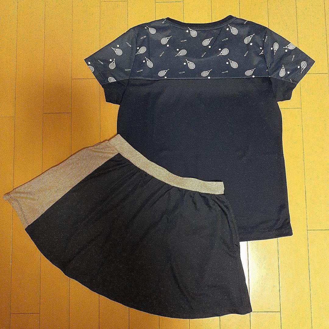 歳末値下！【美品】FILAレディーステニスウェア セットアップ L・Mサイズ