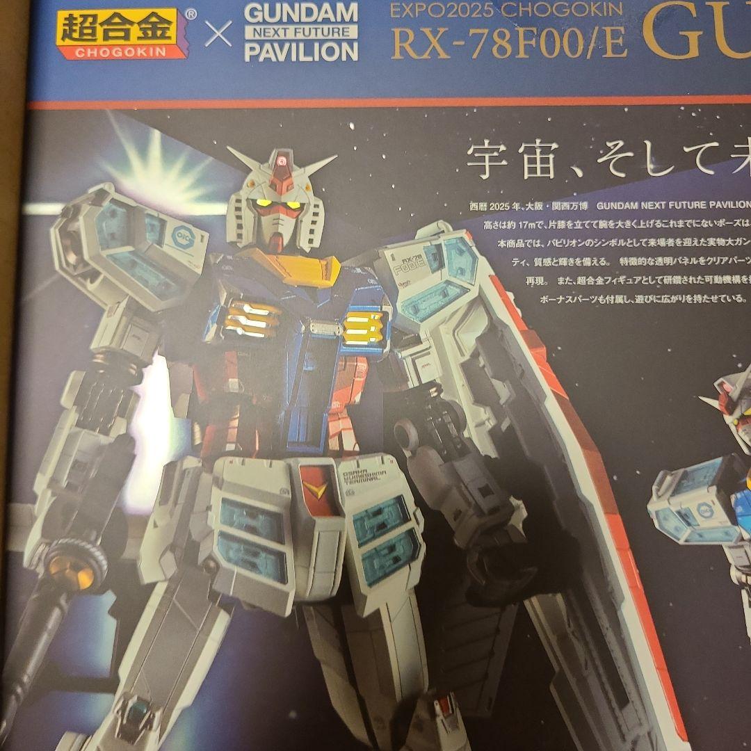 万博ガンダム　RX-78F00/GUNDAM 超合金