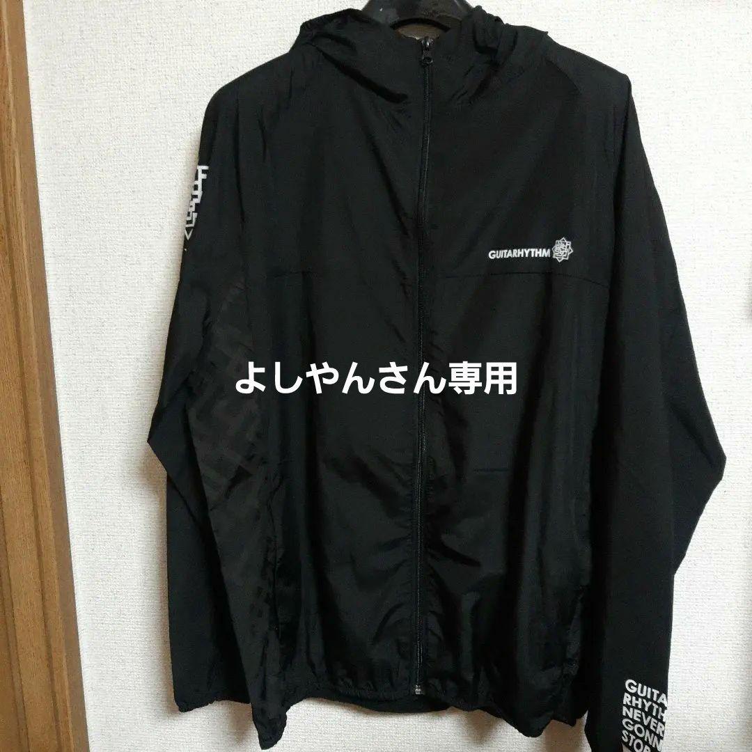 布袋寅泰　GUITARHYTHM フード付きブラックジャケット