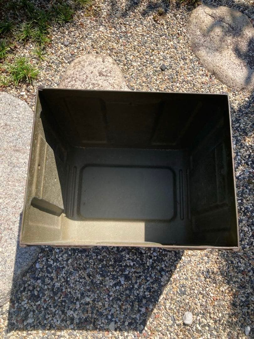 米軍 アンモボックス アンモ缶 弾薬箱 ヴィンテージ ミリタリー 軍幕