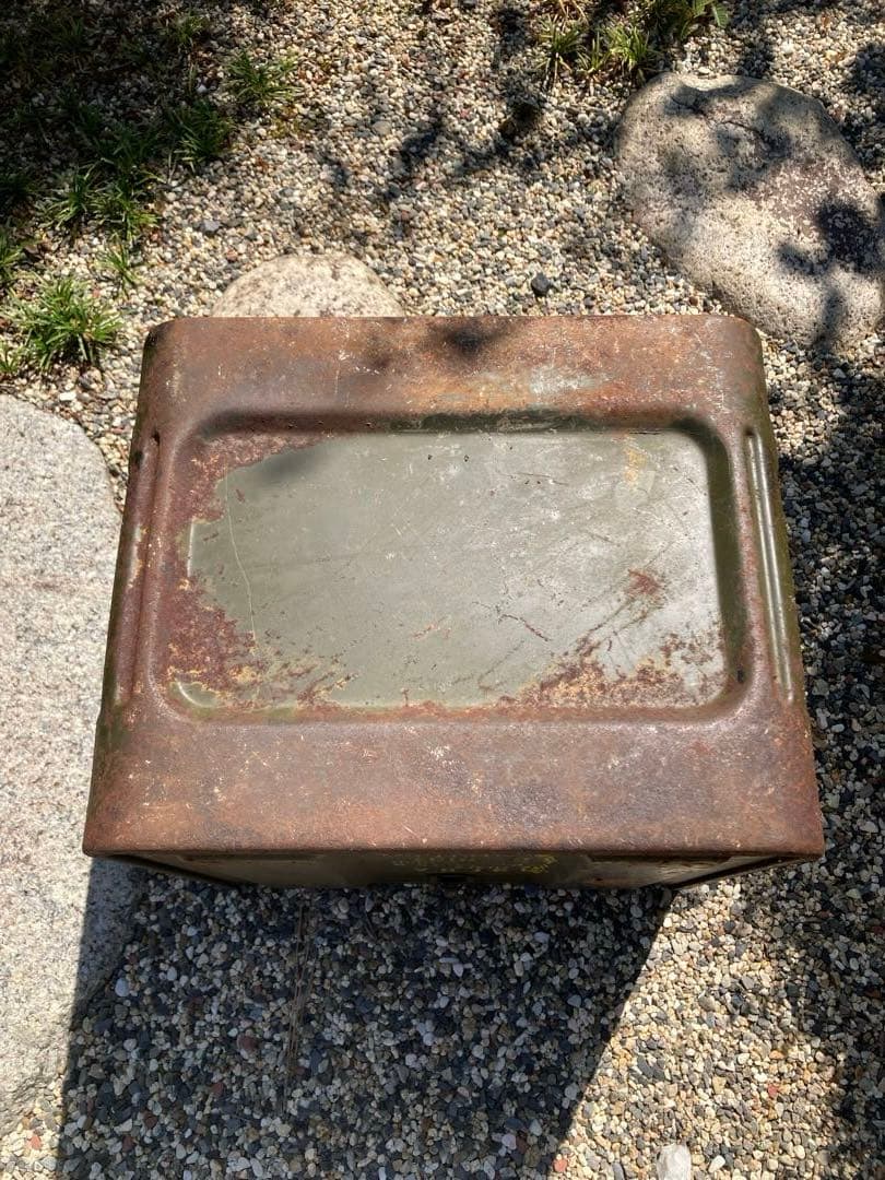米軍 アンモボックス アンモ缶 弾薬箱 ヴィンテージ ミリタリー 軍幕