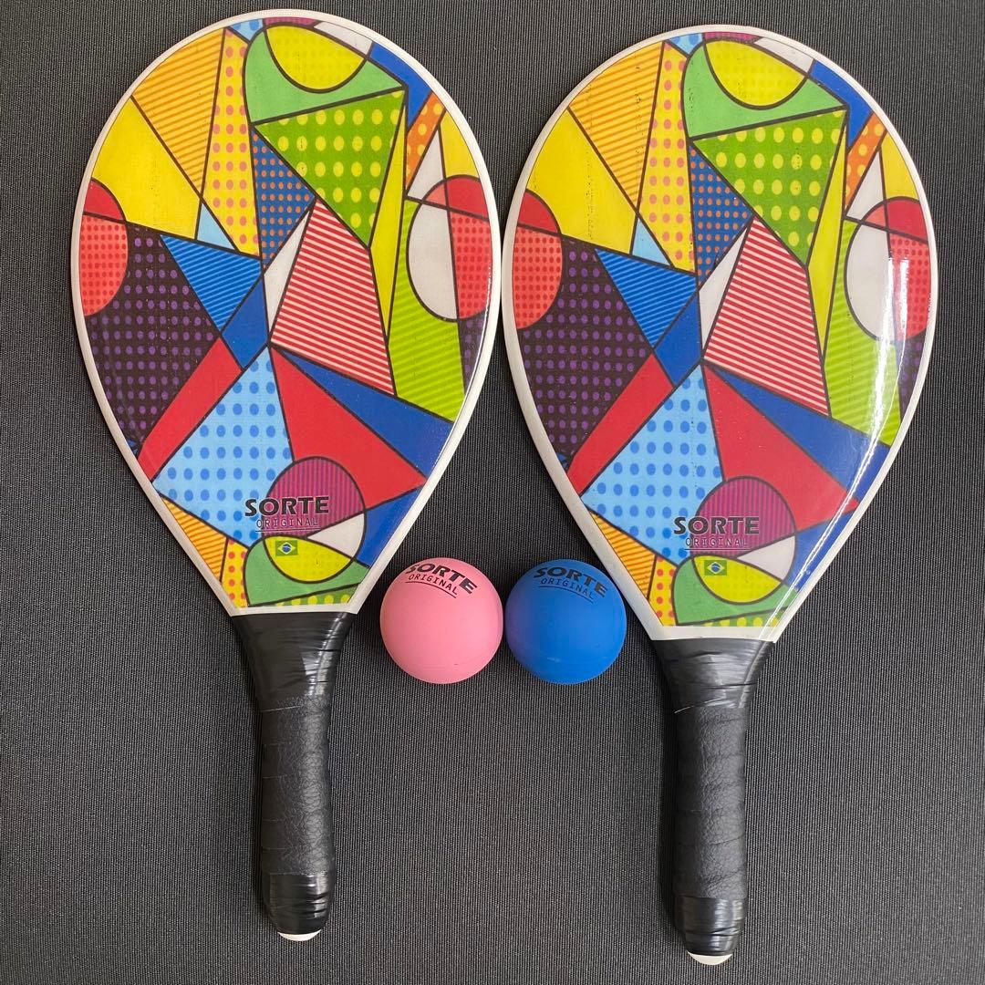 SORTE フレスコボールデザインラケットセット　訳あり特価
