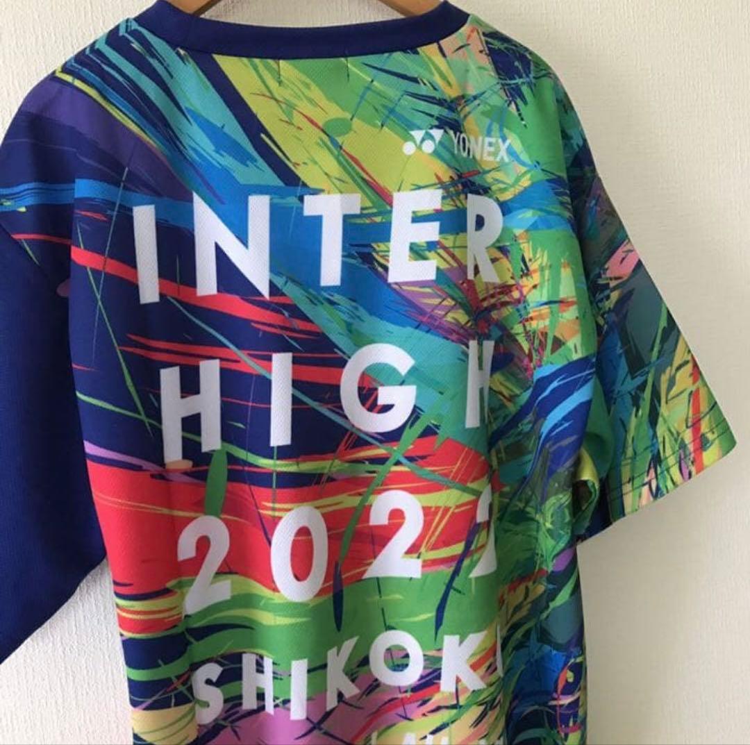 YONEX 2022 インターハイ限定 記念Tシャツ
