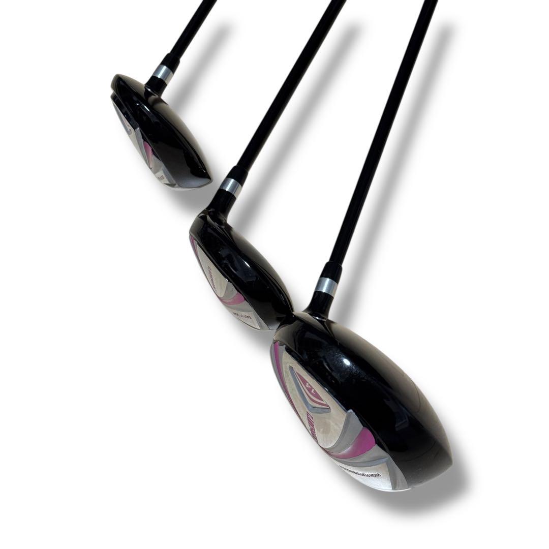 LADY SONIC ゴルフクラブセット 8本セット キャディーバッグ付 初心者