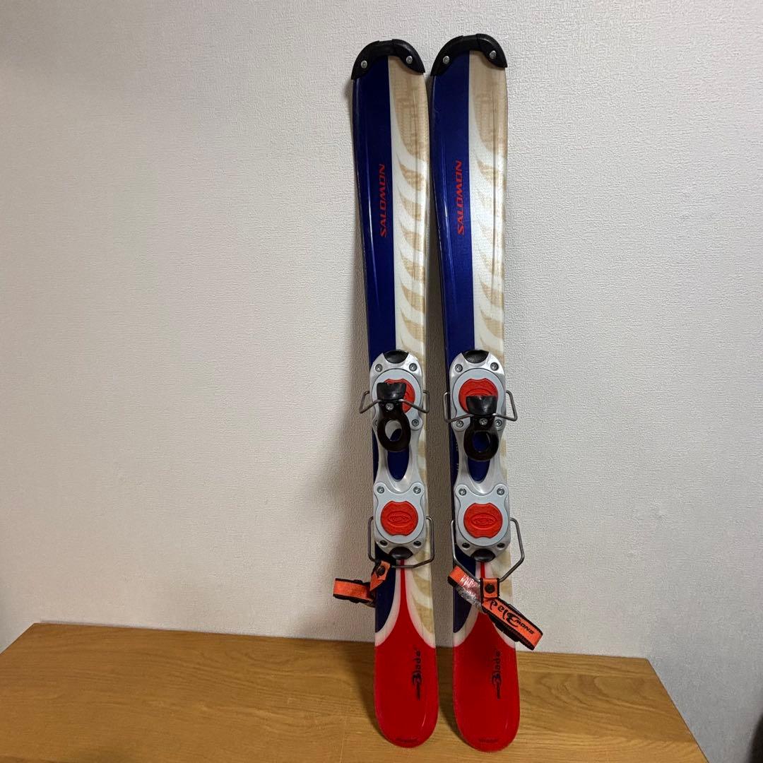 メンズショートスキーセット　ファンスキー　　Salomon 25-25.5ｃｍ