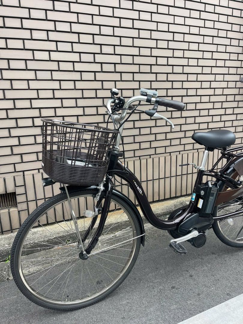 美品12.3Ah ヤマハ電動アシスト自転車 26インチ