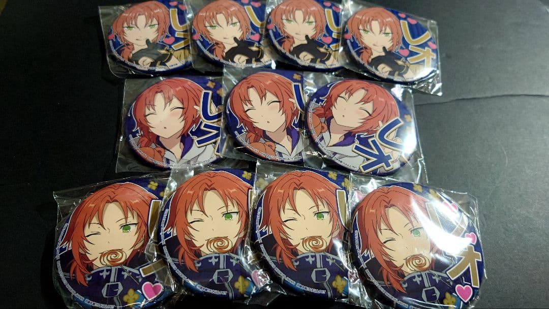 あんスタ 応援缶バッジ 月永レオセット