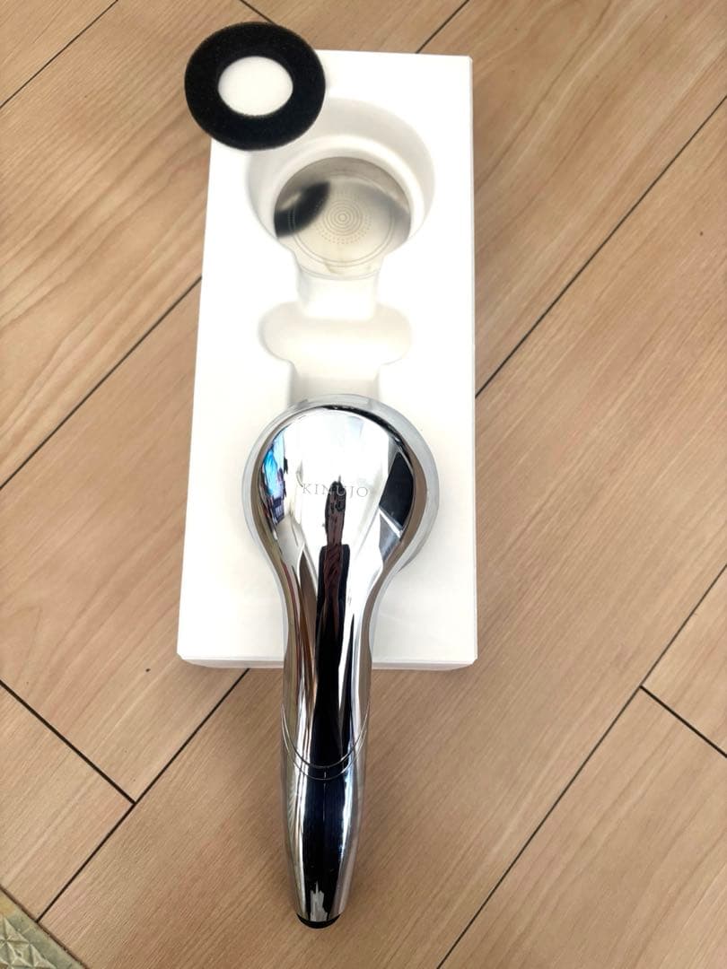 KINUJO Silk rich shower絹女　 シャワーヘッド　シルバー