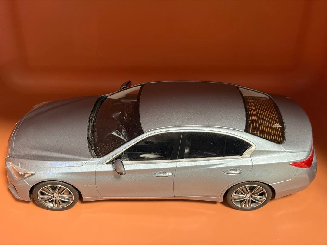 V37スカイライン350GT 1/18 HAGANEブルー 京商